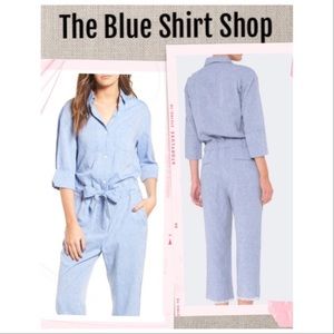 The Blue Shirt Shop Watermill jumpsuit Sz XS
